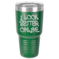 Funny Being A Functional Adult Tumbler - 20oz Laser Etched