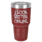 Funny Being A Functional Adult Tumbler - 20oz Laser Etched