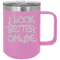 Funny Being A Functional Adult Tumbler - 20oz Laser Etched