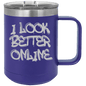 Funny Being A Functional Adult Tumbler - 20oz Laser Etched