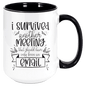 Funny Being A Functional Adult Tumbler - 20oz Laser Etched