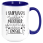 Funny Being A Functional Adult Tumbler - 20oz Laser Etched