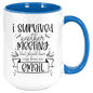 Funny Being A Functional Adult Tumbler - 20oz Laser Etched