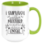 Funny Being A Functional Adult Tumbler - 20oz Laser Etched