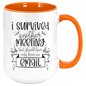Funny Being A Functional Adult Tumbler - 20oz Laser Etched