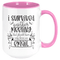 Funny Being A Functional Adult Tumbler - 20oz Laser Etched