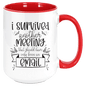 Funny Being A Functional Adult Tumbler - 20oz Laser Etched