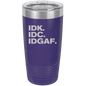 Funny Being A Functional Adult Tumbler - 20oz Laser Etched