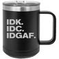 Funny Being A Functional Adult Tumbler - 20oz Laser Etched