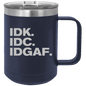 Funny Being A Functional Adult Tumbler - 20oz Laser Etched