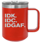Funny Being A Functional Adult Tumbler - 20oz Laser Etched
