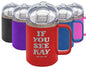 Funny Being A Functional Adult Tumbler - 20oz Laser Etched