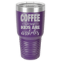 Funny Being A Functional Adult Tumbler - 20oz Laser Etched
