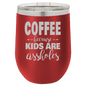 Funny Being A Functional Adult Tumbler - 20oz Laser Etched