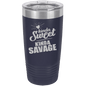 Funny Being A Functional Adult Tumbler - 20oz Laser Etched