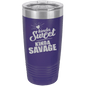 Funny Being A Functional Adult Tumbler - 20oz Laser Etched