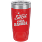 Funny Being A Functional Adult Tumbler - 20oz Laser Etched