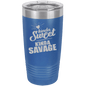 Funny Being A Functional Adult Tumbler - 20oz Laser Etched