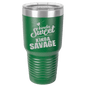 Funny Being A Functional Adult Tumbler - 20oz Laser Etched