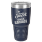 Funny Being A Functional Adult Tumbler - 20oz Laser Etched