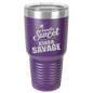 Funny Being A Functional Adult Tumbler - 20oz Laser Etched