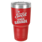 Funny Being A Functional Adult Tumbler - 20oz Laser Etched