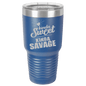 Funny Being A Functional Adult Tumbler - 20oz Laser Etched