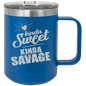 Funny Being A Functional Adult Tumbler - 20oz Laser Etched