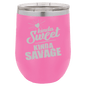 Funny Being A Functional Adult Tumbler - 20oz Laser Etched