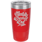 Funny Being A Functional Adult Tumbler - 20oz Laser Etched