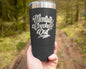 Funny Being A Functional Adult Tumbler - 20oz Laser Etched