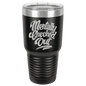 Funny Being A Functional Adult Tumbler - 20oz Laser Etched
