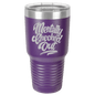 Funny Being A Functional Adult Tumbler - 20oz Laser Etched