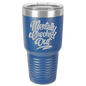 Funny Being A Functional Adult Tumbler - 20oz Laser Etched
