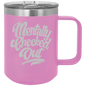 Funny Being A Functional Adult Tumbler - 20oz Laser Etched