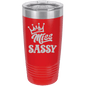 Funny Being A Functional Adult Tumbler - 20oz Laser Etched