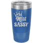 Funny Being A Functional Adult Tumbler - 20oz Laser Etched