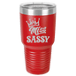 Funny Being A Functional Adult Tumbler - 20oz Laser Etched