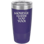 Funny Being A Functional Adult Tumbler - 20oz Laser Etched
