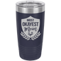 Funny Being A Functional Adult Tumbler - 20oz Laser Etched