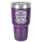 Funny Being A Functional Adult Tumbler - 20oz Laser Etched