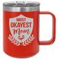 Funny Being A Functional Adult Tumbler - 20oz Laser Etched