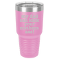 Funny Being A Functional Adult Tumbler - 20oz Laser Etched
