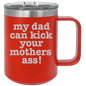 Funny Being A Functional Adult Tumbler - 20oz Laser Etched