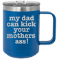 Funny Being A Functional Adult Tumbler - 20oz Laser Etched