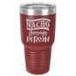 Funny Being A Functional Adult Tumbler - 20oz Laser Etched