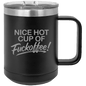 Funny Being A Functional Adult Tumbler - 20oz Laser Etched