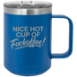 Funny Being A Functional Adult Tumbler - 20oz Laser Etched