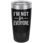 Funny Being A Functional Adult Tumbler - 20oz Laser Etched