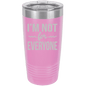 Funny Being A Functional Adult Tumbler - 20oz Laser Etched